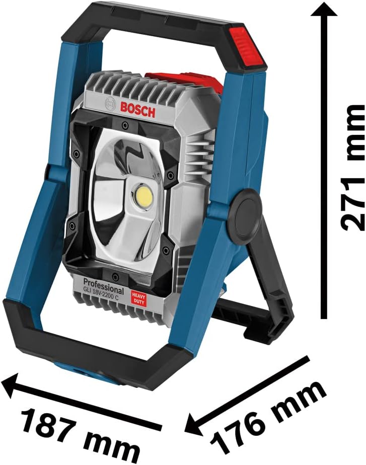 Bosch Professional 18V System Akku Starter-Set (2x GBA 18V 5.0Ah Akku + Schnellladegerät GAL 1880 CV