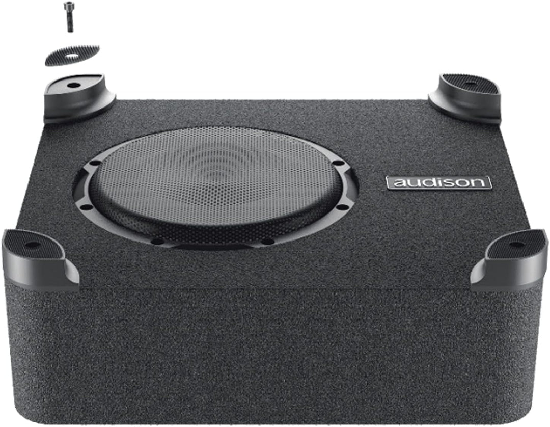 Audison APBX 8 DS – 8-Zoll-Subwoofer in geschlossener Box, Dual-Schwingspule 4+4 Ohm, 500W Peak, kom