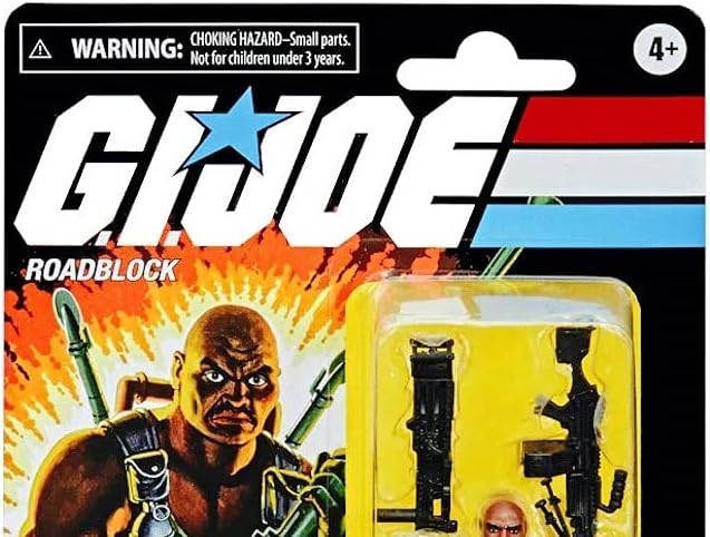 Hasbro G.I.Joe Actionfigur Roadblock, 10 cm