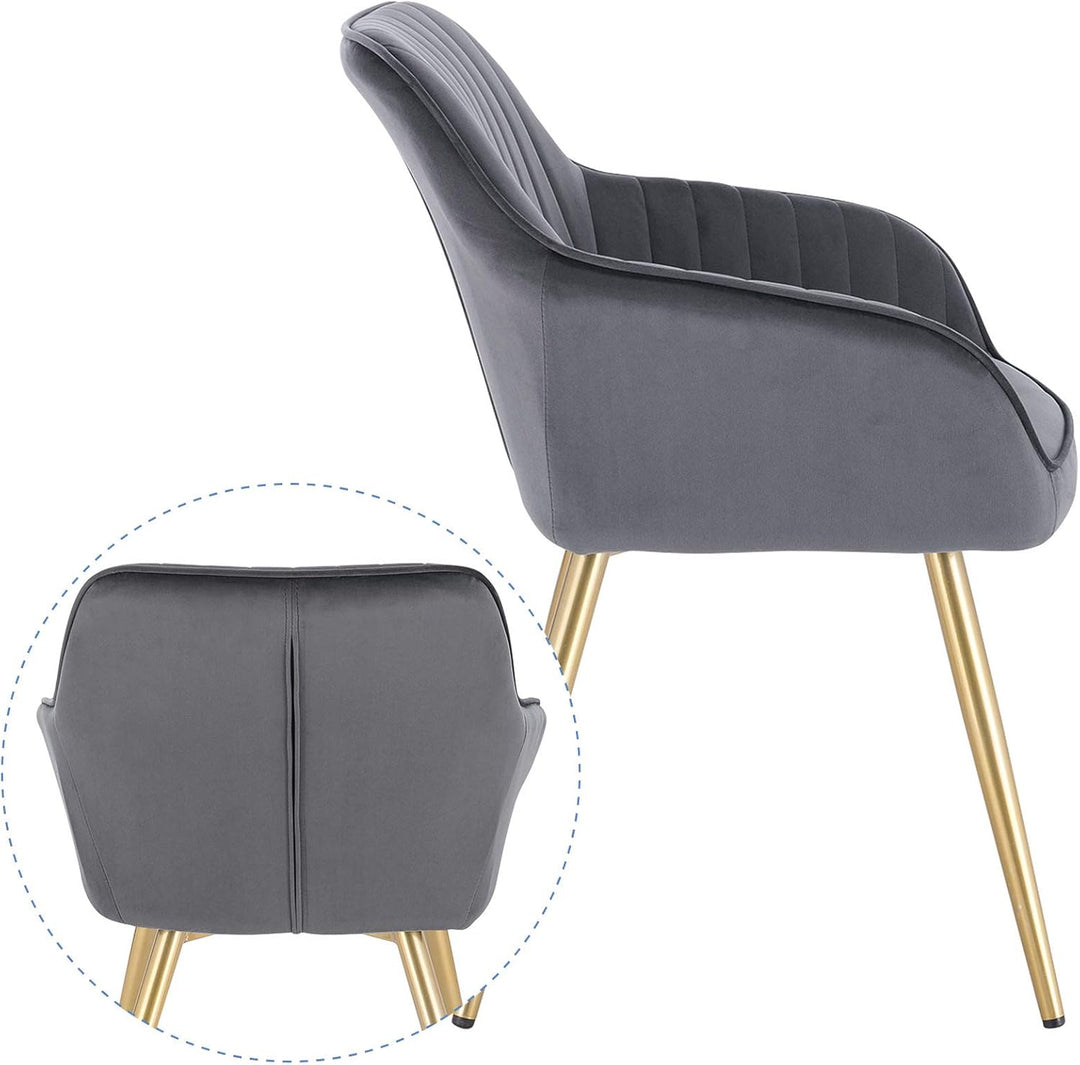 Lestarain Esszimmerstühle 4er Set, für Esszimmer Wohnzimmer Küche, Küchenstühle gepolstert mit Armle