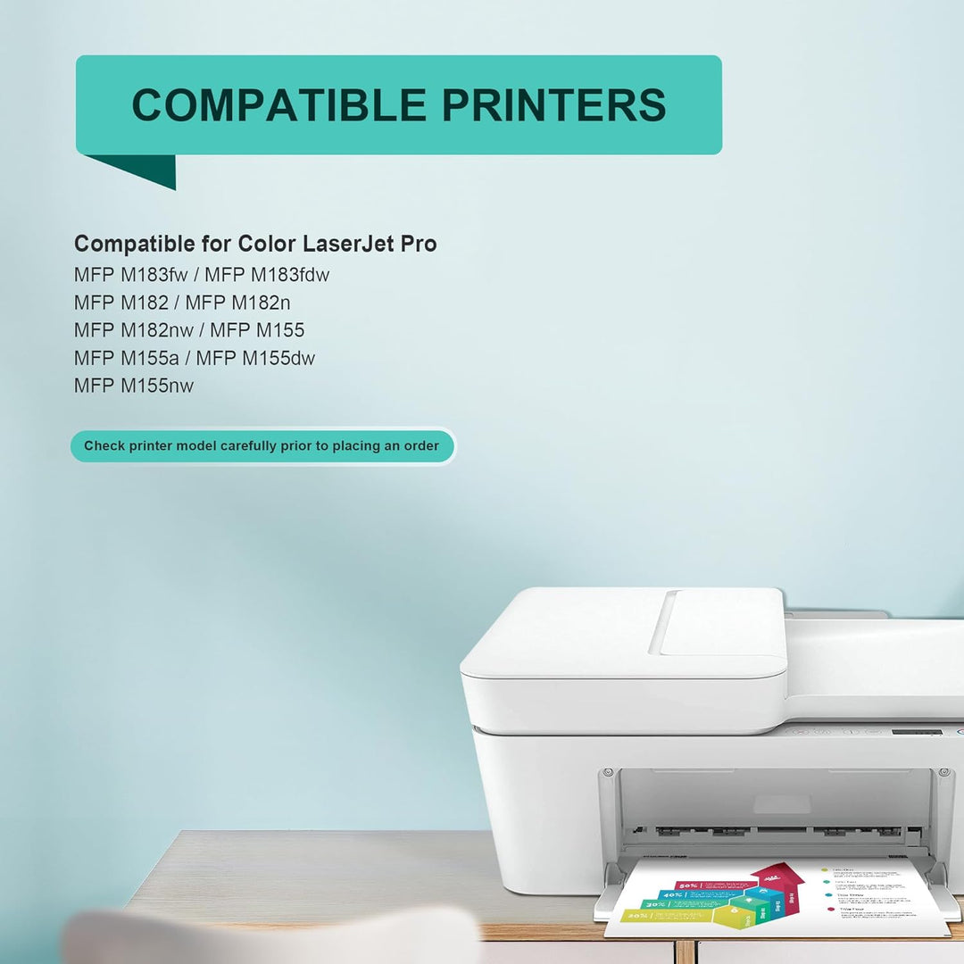 LOFBLAT 216A Toner Set, Ersatz für Toner Color Laserjet Pro MFP M183fw M182n M182 M182nw M183fdw M15