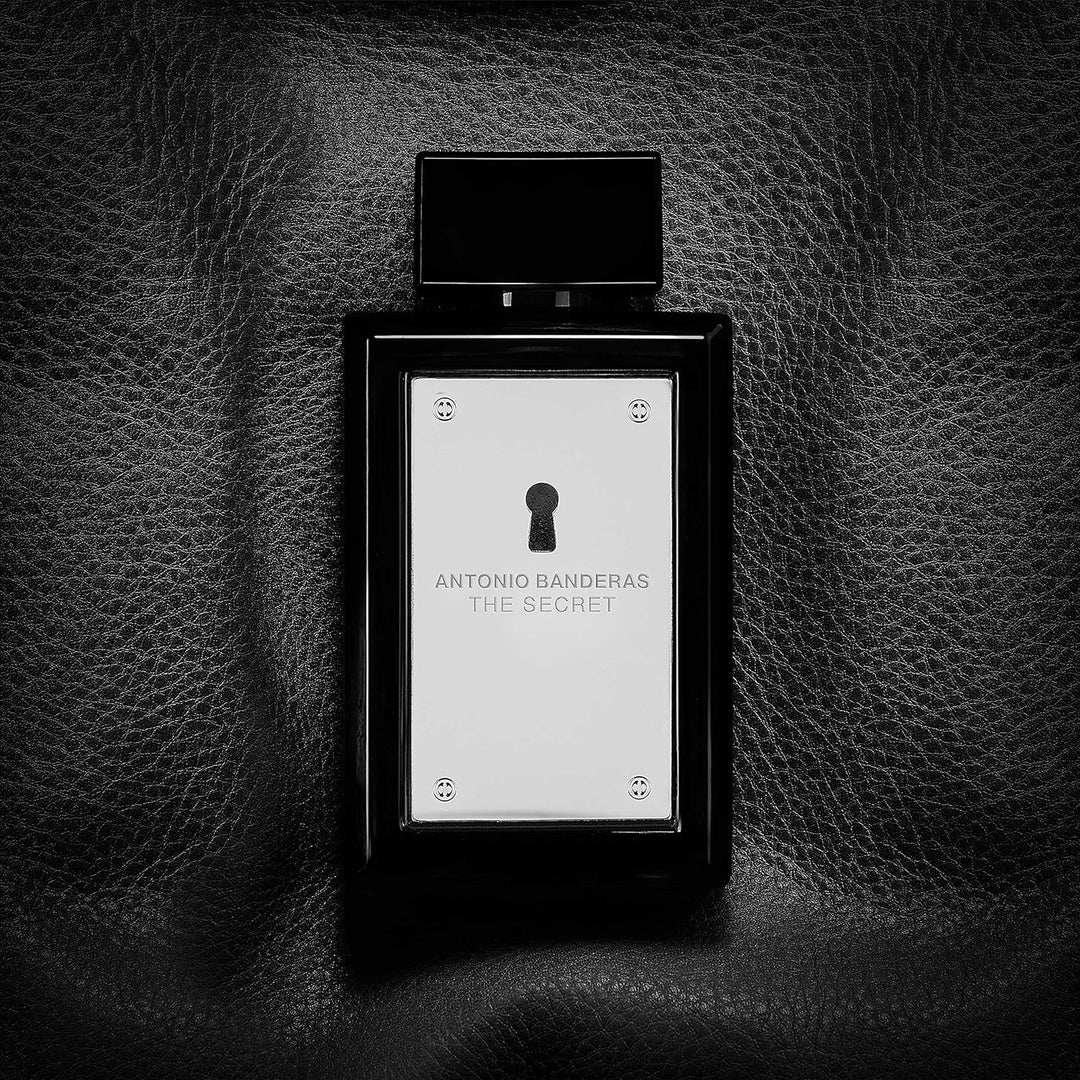 Antonio Banderas Perfumes - The Secret - Eau de Toilette Spray für Herren, Fruchtiger Lederduft - 20