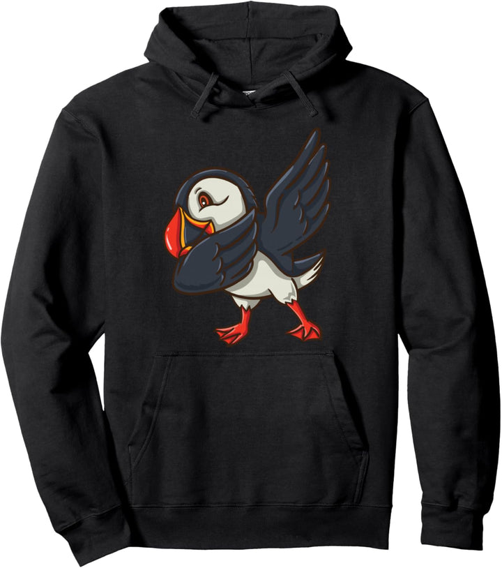 Dabbing Papageientaucher Pullover Hoodie