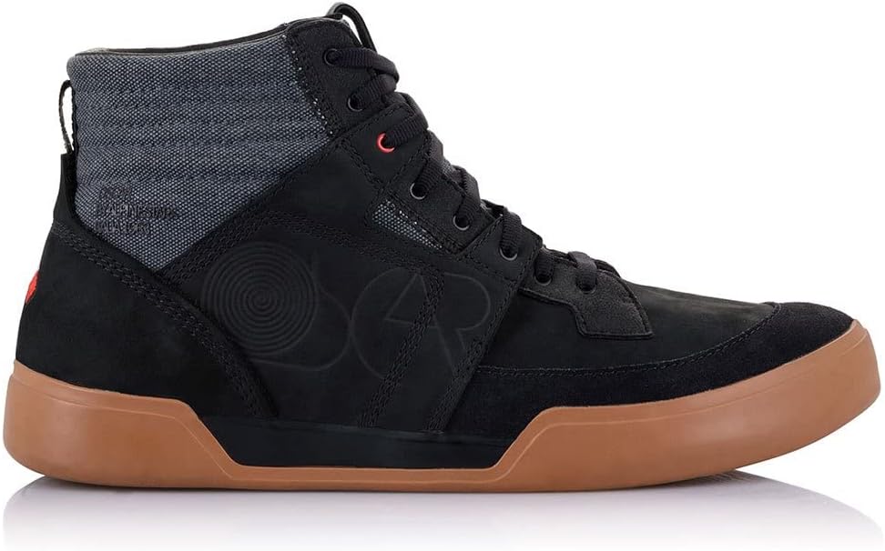Alpinestars Grange Motorradschuhe, schwarz/blau, 7.5 (40) 40 EU Schwarz Mood Indigo, 40 EU Schwarz M