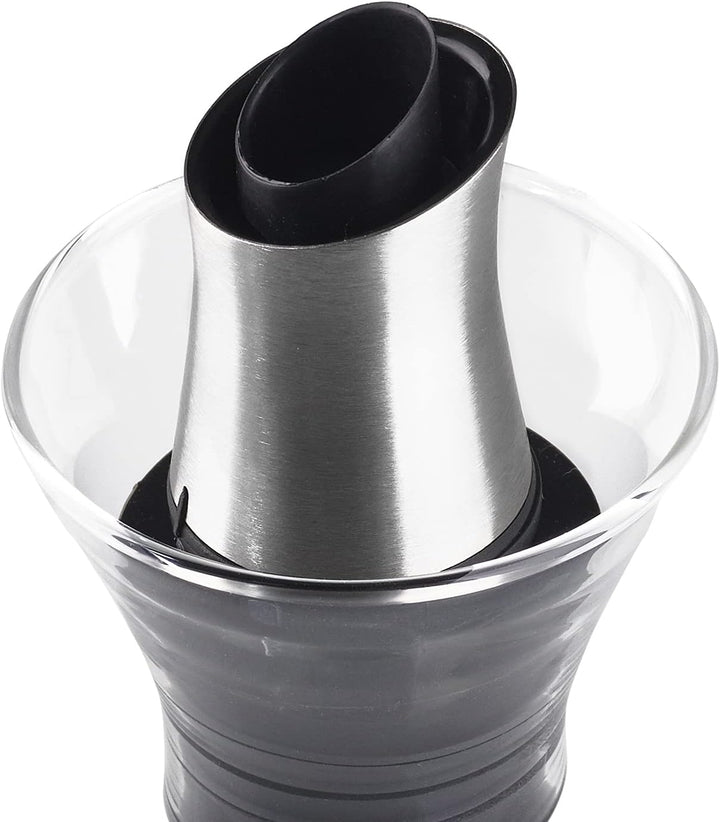 Cole &amp; Mason H103029 Haverhill Essig und Ölflasche mit ausgiesser, 240ml, Olivenöl, Glasflasche für