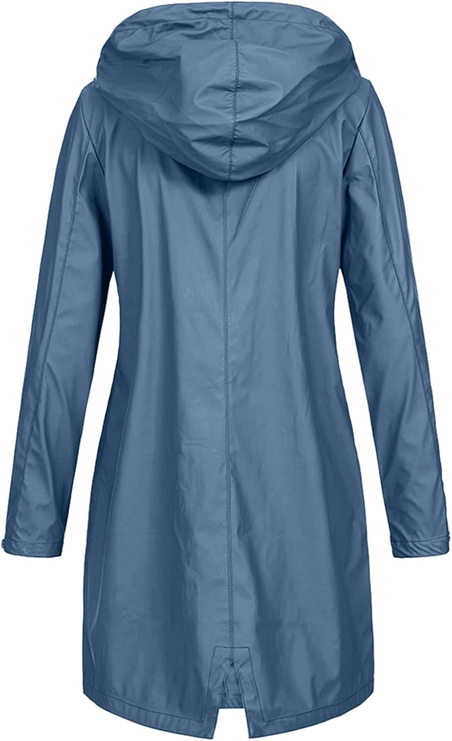 tsaChick Regenjacke Damen Wasserdicht Damen Herbst Und Winter Mittellange Wasserdichte Winddichte Ja