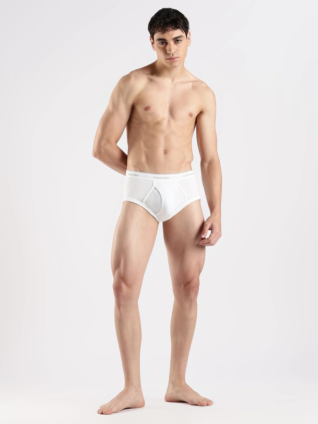 Calvin Klein Herren 3er Pack Unterhosen Hip Briefs Unterwäsche M 3 Weiss, M 3 Weiss