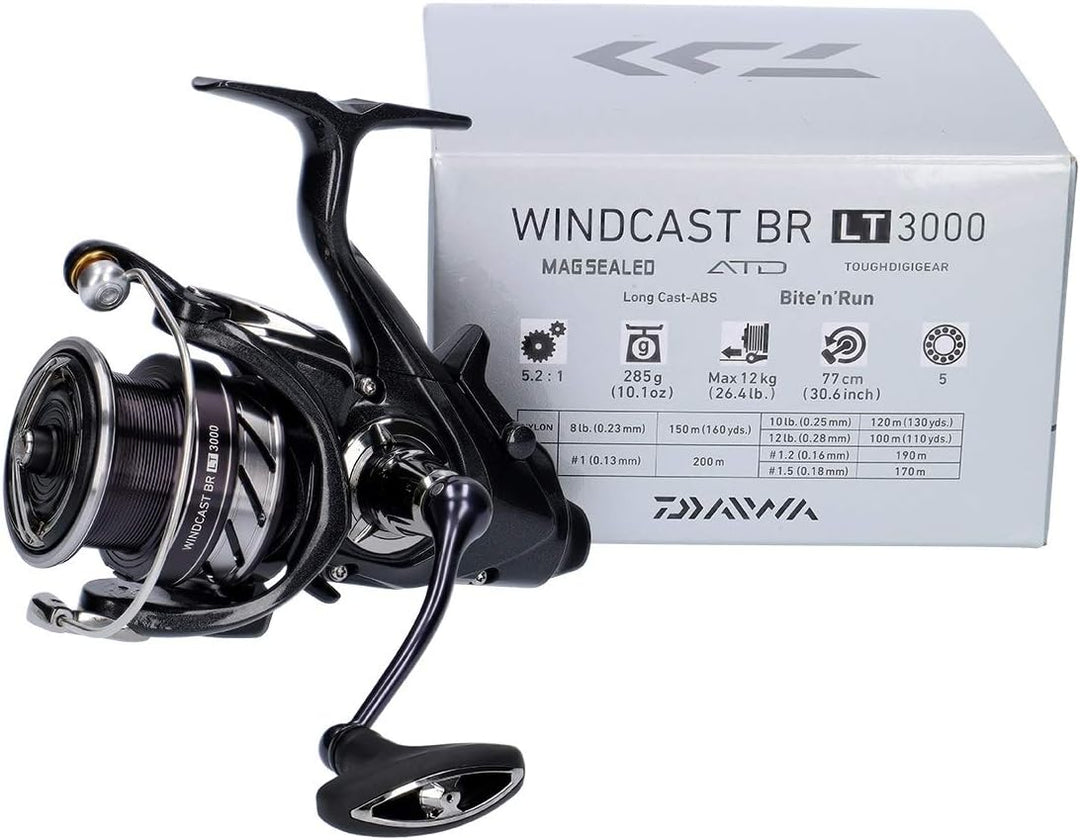 DAIWA 20 Windcast BR LT 3000D Freilaufrolle Allround Freilauf Rolle