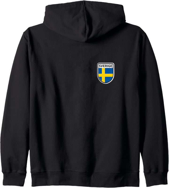 Flagge Schweden Kapuzenjacke