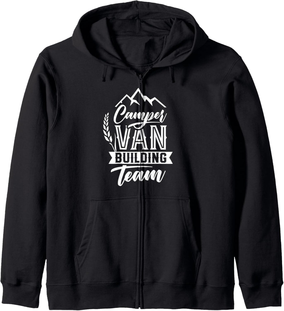 Campervan Bauen Team Wohnmobil Wohnwagen Camper Van Fahrer Kapuzenjacke