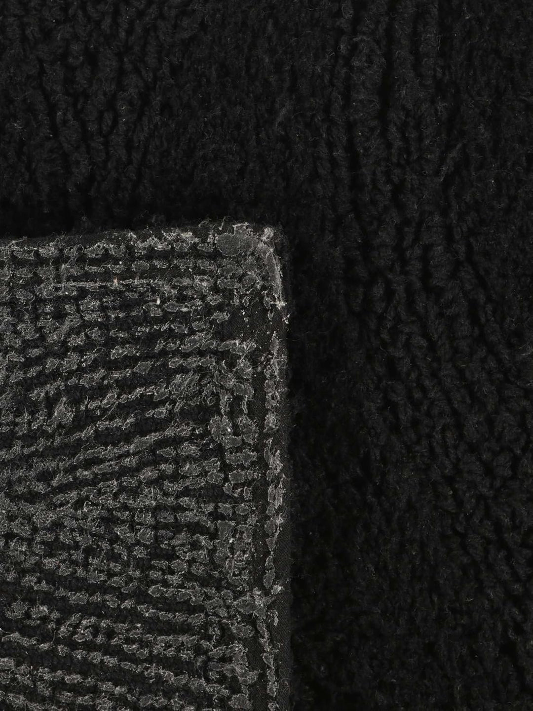 RugVista Badematte Breeze, 80 x 50 cm, Rechteckig, Mittelflor, Anti-Rutsch, Moderner Badteppich, Mas