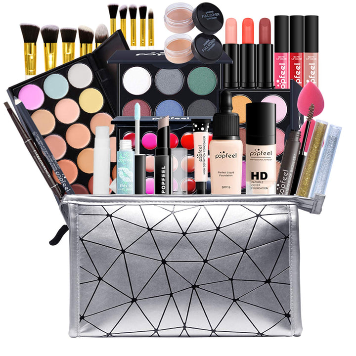 FantasyDay Multifunktions Exquisite Kosmetik Geschenkset Make-up Schmink Kit für Gesicht, Augen und