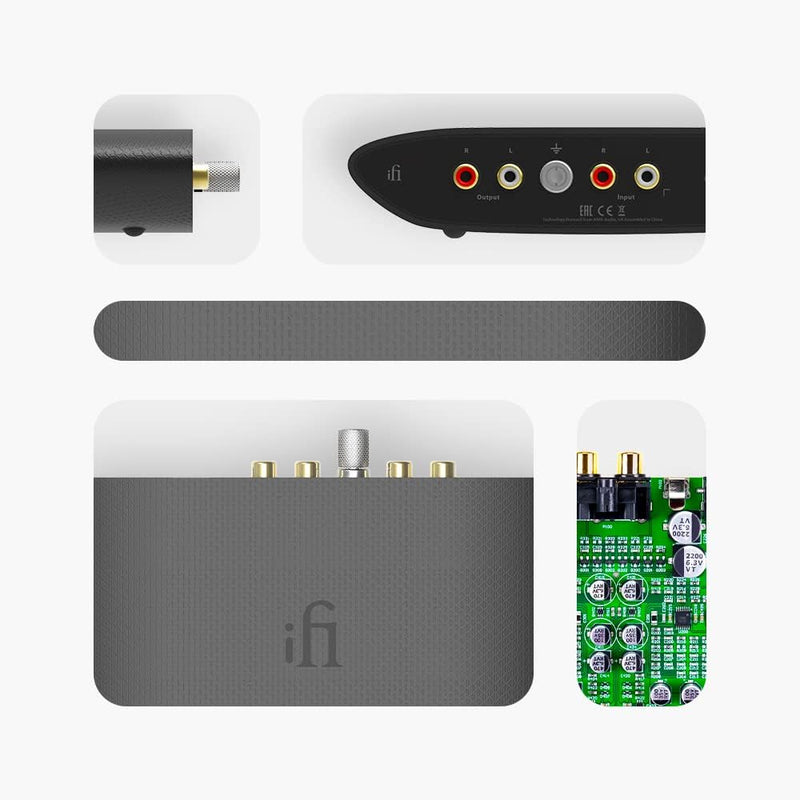 iFi Audio Zen Air Phono - Reduziert Rauschen und Lärm - Erschwinglicher Hi-Res Phono-Vorverstärker f