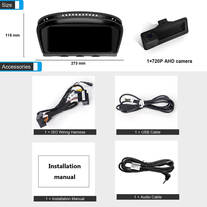 PEMP Vertical Screen 10.25 Android 11 Auto Carplay, Snapdragon662 8 Core 4G 64GB Android Screen Nur