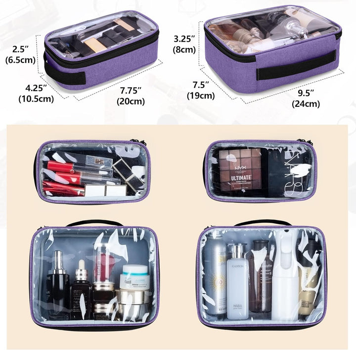 BAFASO Kulturtasche Gross, Kosmetiktasche für Make up Set, Kosmetika Organizer Tasche für Unterwegs,