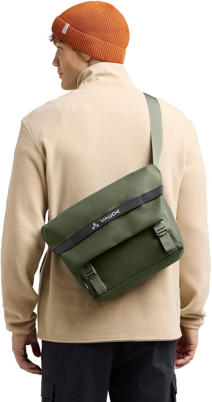 VAUDE Unisex Mineo Messenger 9 Rucksäcke5-9L Einheitsgrösse Khaki, Einheitsgrösse Khaki