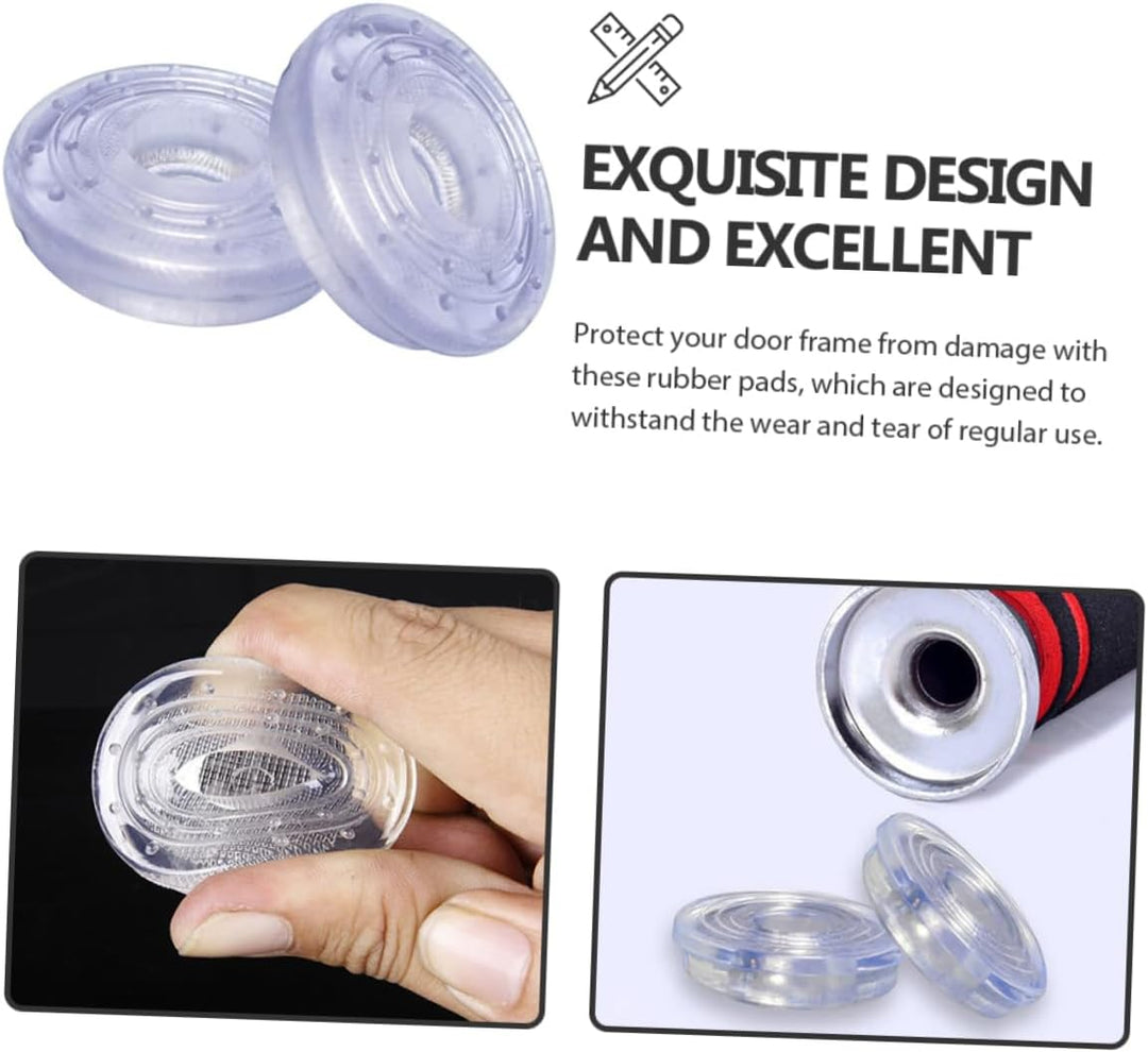 Toddmomy 2St TüRgummi FüR Klimmzugstange: Anti Rutsch Pads Klimmzugstange für die Türtrainingsstange