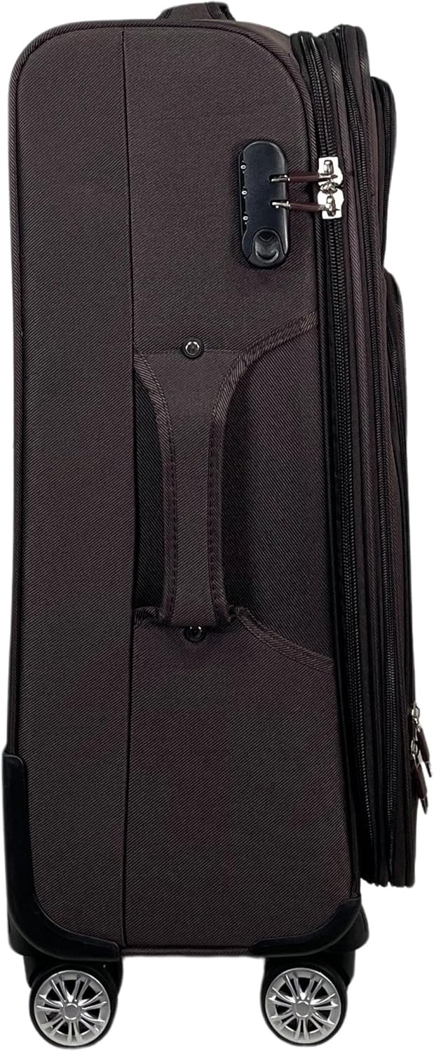 MY TRAVEL BAG Stoff Reisekoffer Trolley Erweiterbar mit Zwillingsrollen (M/L/XL/XXL oder 4er Set) We