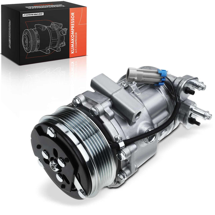 Frankberg Klimakompressor Klimaanlage Kompatibel mit Combo 1.2L 2005-2011 Corsa C F08 F68 1.2L 2003-