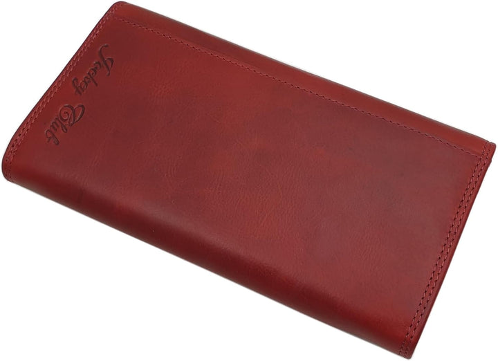 Grosse Rindleder Damen Geldbörse/Geldbeutel/Portemonnaie/Geldtasche mit Schmetterling-Motiv oder ohn