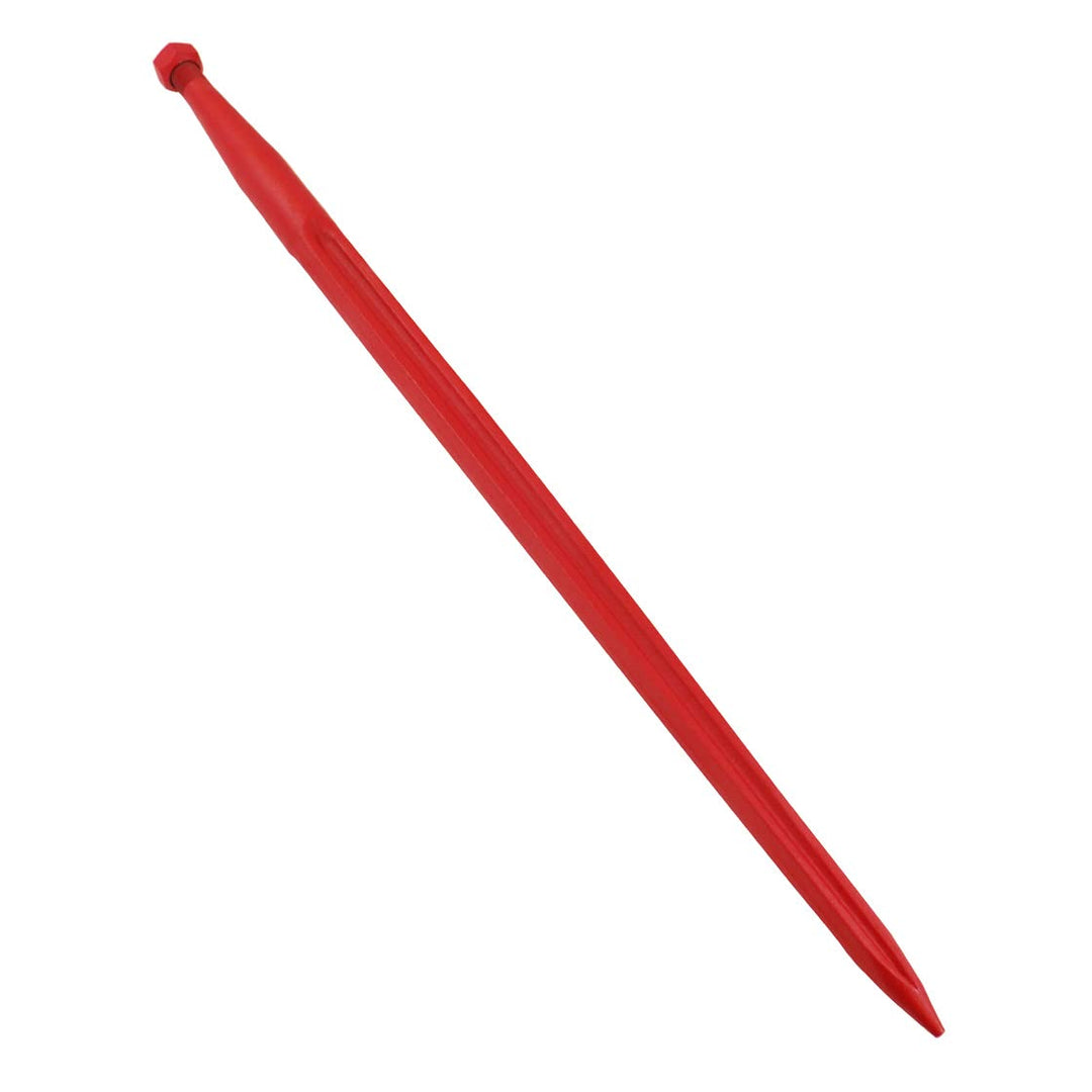 Frontladerzinken | 900 mm | M22 Gewinde | von SHW | Grossballenzinken | Zinken | Frontladerspiess |
