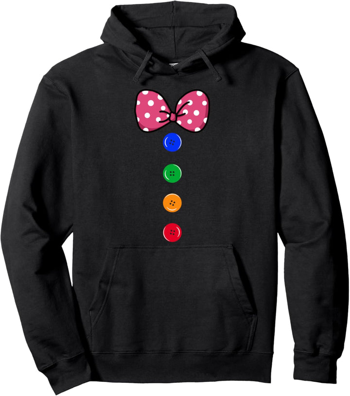 Clown Kostüm Gruppenkostüme Karneval Mit Fliege Mädchen Pullover Hoodie