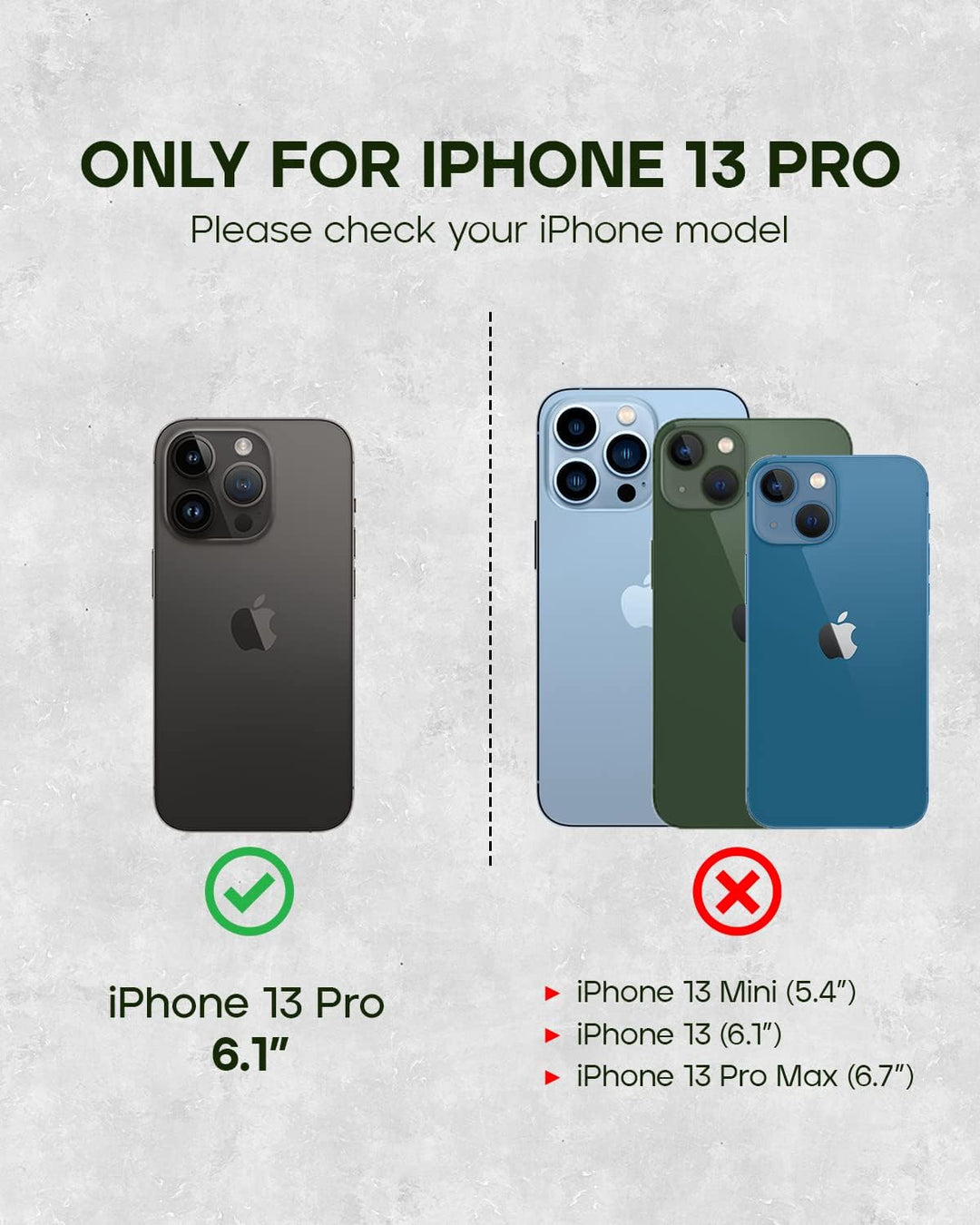 Porter Riley - Lederhülle für iPhone 13 Pro (6.1"). Premium Echtleder Standhülle/Ledertasche/Briefta