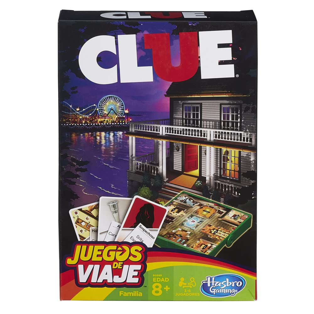 Hasbro Clue Grab und Go Spiel
