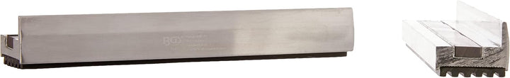 GEDORE red Parallel-Schraubstock mit Amboss & BGS 3045 | Schraubstock-Schutzbacken | 2-tlg. | Alumin