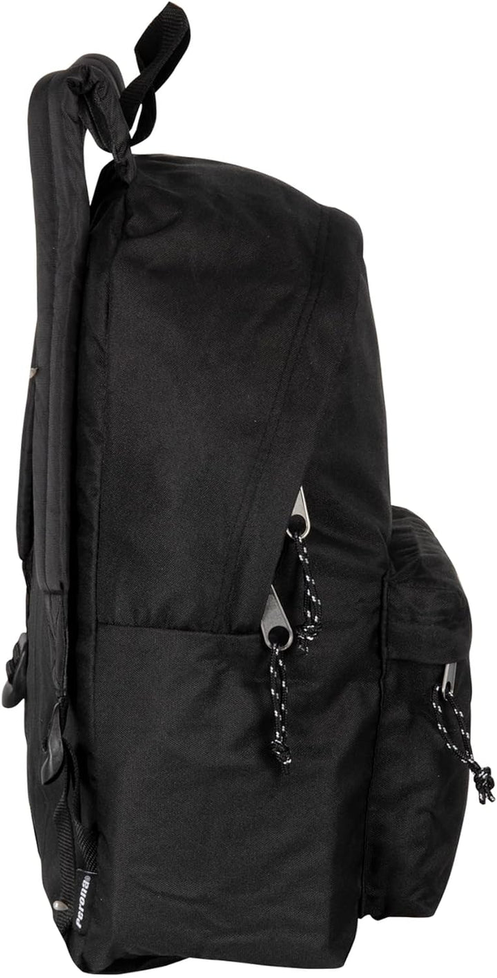 Montichelvo Montichelvo Backpack Pr Vulcano Black Schulranzen, 43 cm, Schwarz (Black)