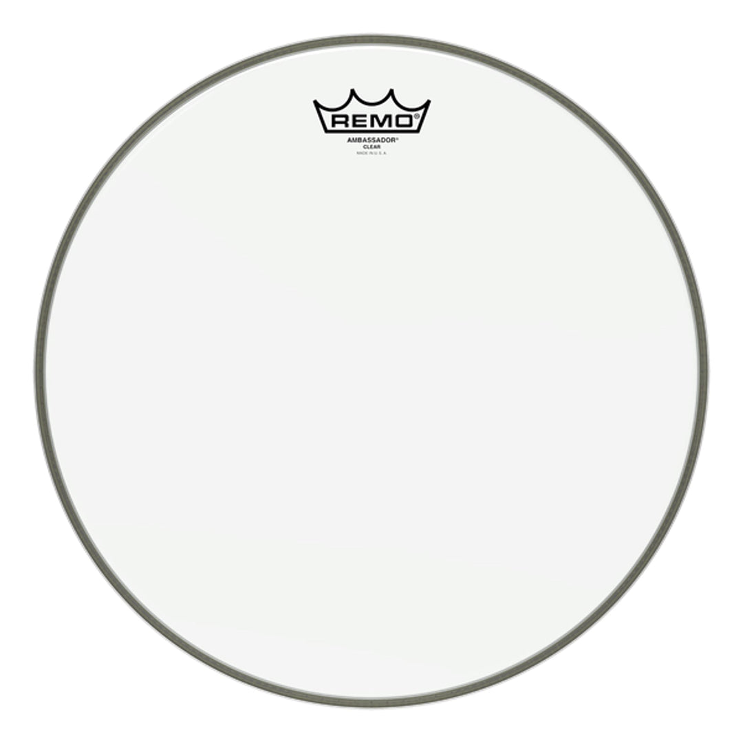 REMO Schlagzeugfell Drum Head, Ambassador transparent, clear, 20" Bass Drum, BR-1320-00 20" Ambassad