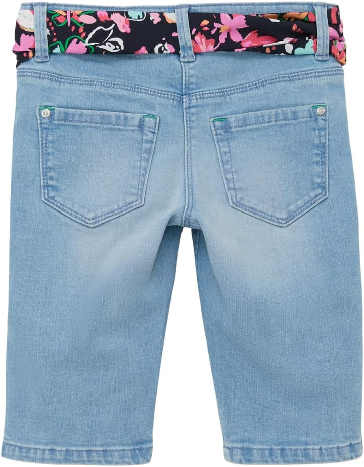 s.Oliver Mädchen Capri Jeans, Fit Kathy 98 Blau, 98 Blau