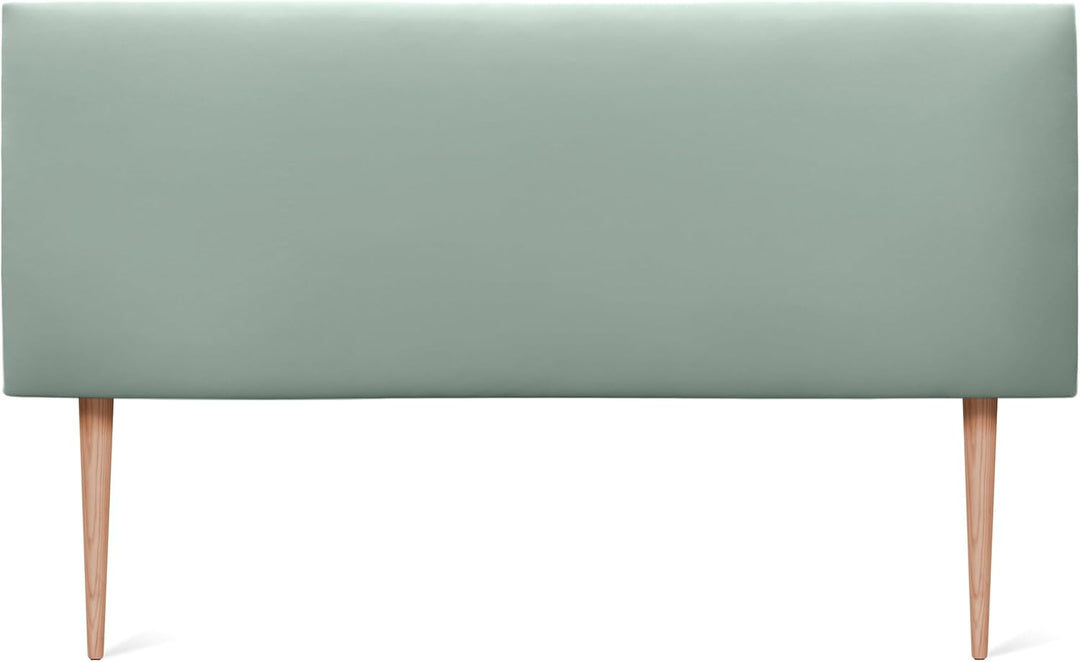 DHOME Kopfteil aus Kunstleder oder Stoff Aqualine, einfarbig, mit Kopfteilen, gepolsterter Kopf, lux