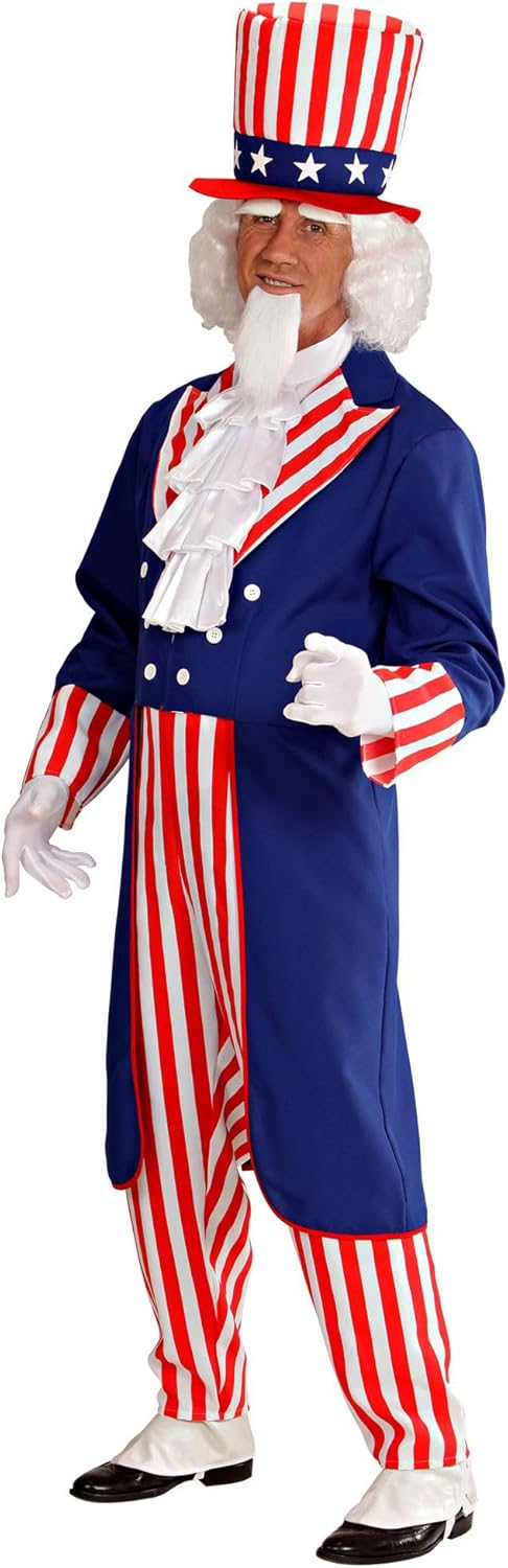 "MR. AMERICA" (tailcoat, shirt withjabot, pants, hat) - (M), M