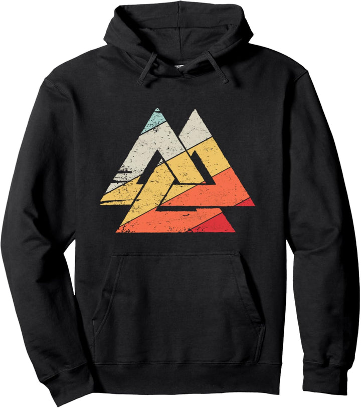 Valknut Wotansknoten Valhalla Wikinger Krieger Nordmänner Pullover Hoodie