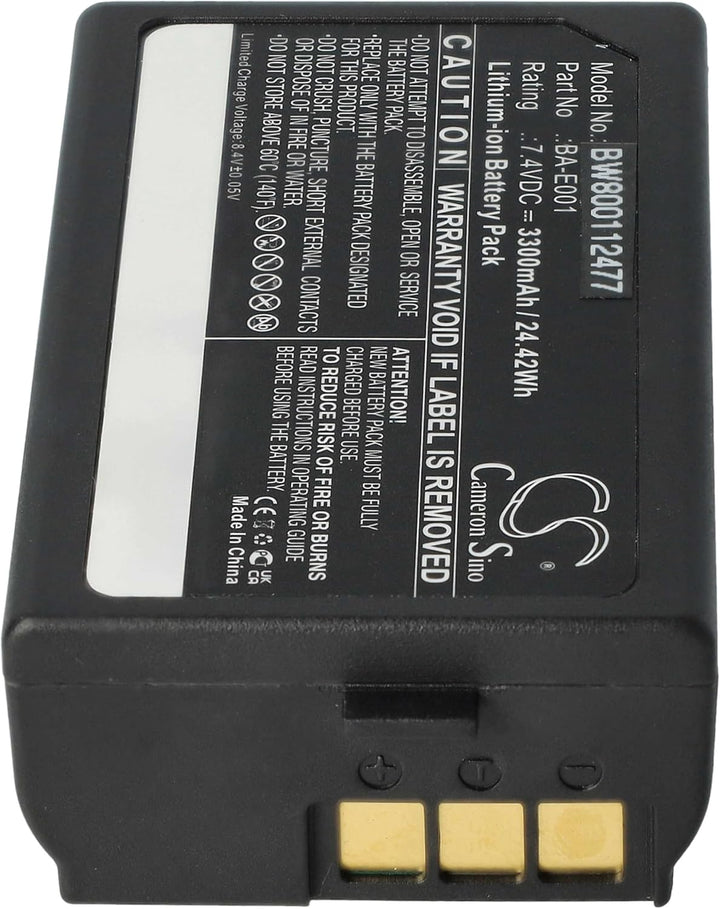 vhbw Akku kompatibel mit Brother PT H500LI, PT-H75, PT-H75S Drucker Kopierer Scanner Etiketten-Druck