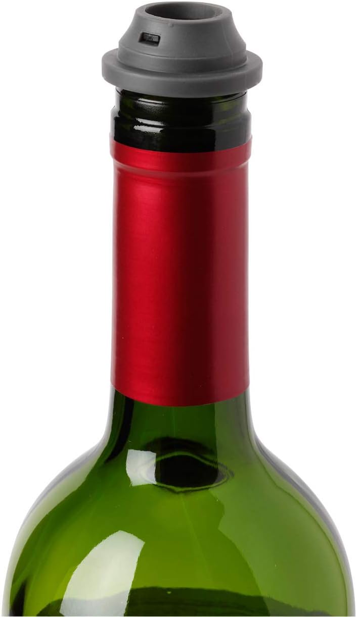 Le Creuset, Weinpumpen-Set inkl. 3 Verschlüssen, Weinkonservierung, Metall, Zamak, WA 137, 590140130