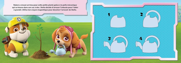 Nickelodeon Paw Patrol Schreiben und Zeichnen, Rosa