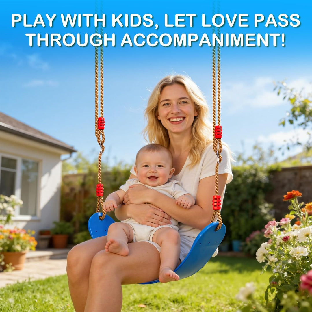 Extsud Elastischer Kinderschaukel Farbe Eva weichen Bord U-Schaukel Brettschaukel Schaukelsitz Schau