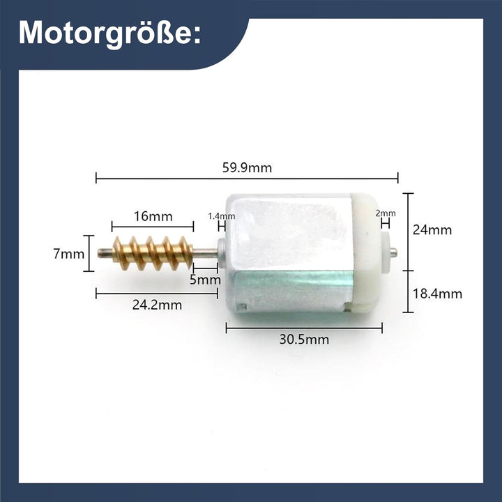 Elektrische Türverriegelung Aktuator Motor, Türschloss Drive Motor Ersatz OEM Automotive Türschloss