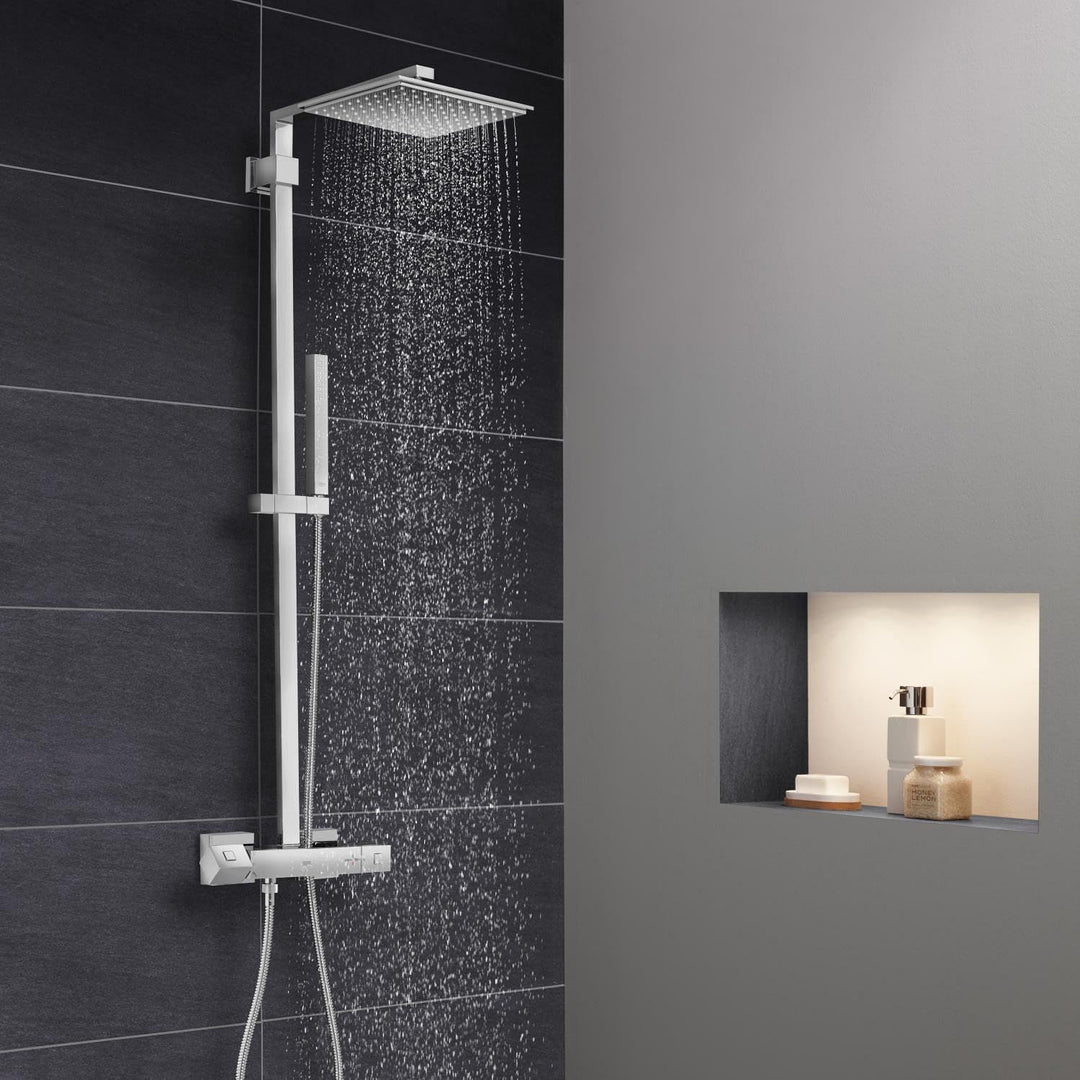 GROHE Vitalioflex - Metallbrauseschlauch (1500 mm, verstärkte Ausführung, knickfest, hitzebeständig)