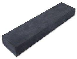 Windmühlenmesser, Belgischer Brocken "De Blauwe Wetsteen" 5000er Körnung, massiv, 100 x 30 mm