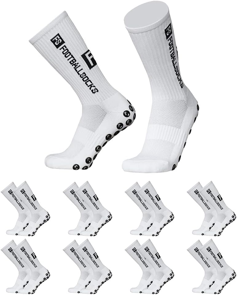 Lixada Fussballsocken Herren Kinder Unisex Socks Sportsocken Kompressionssocken Anti-Rutsch-Schnellt