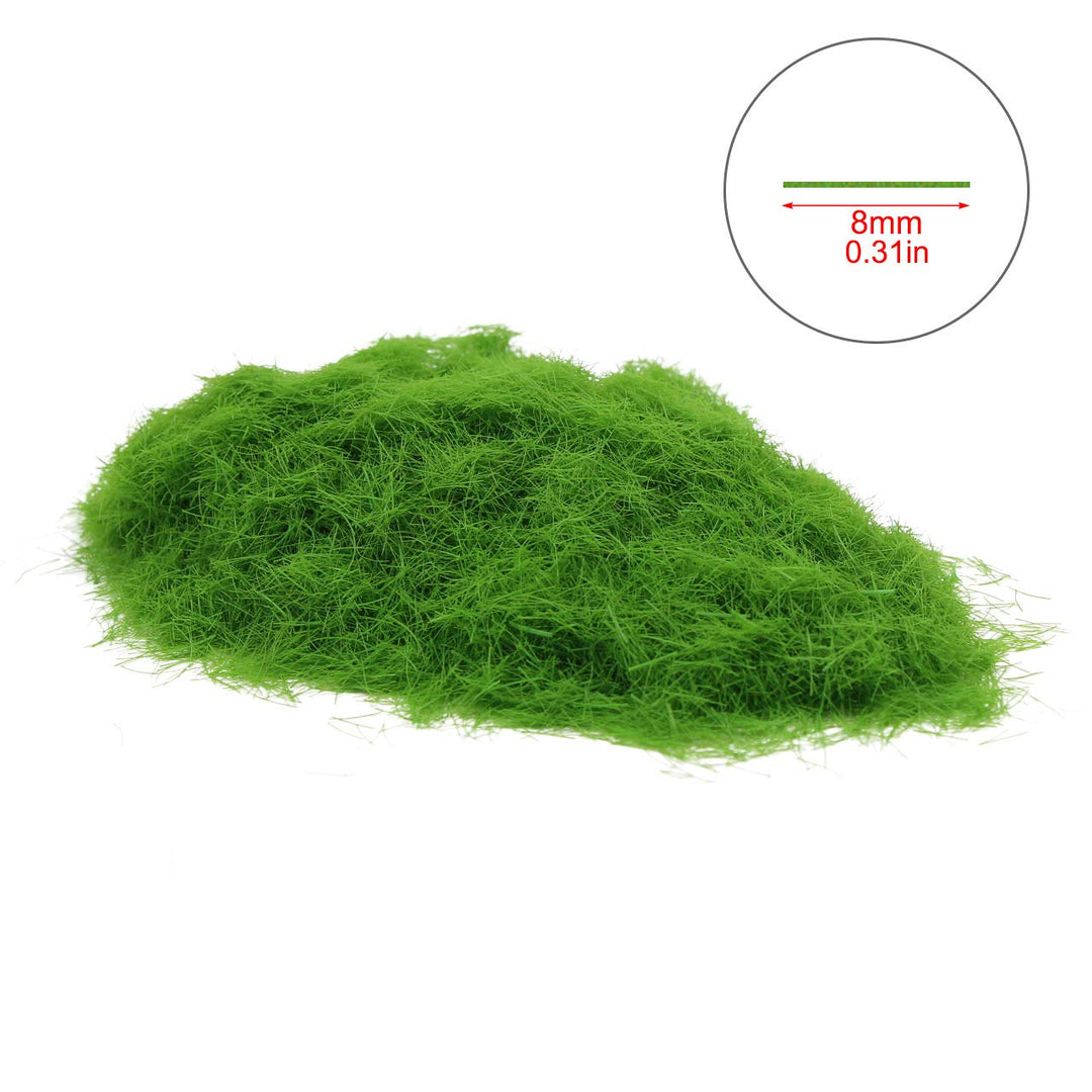 Evemodel 4 Flaschen*300ml 8mm Streugras Wiese Static Grass Powder Modellbahn Layout modellbau grass