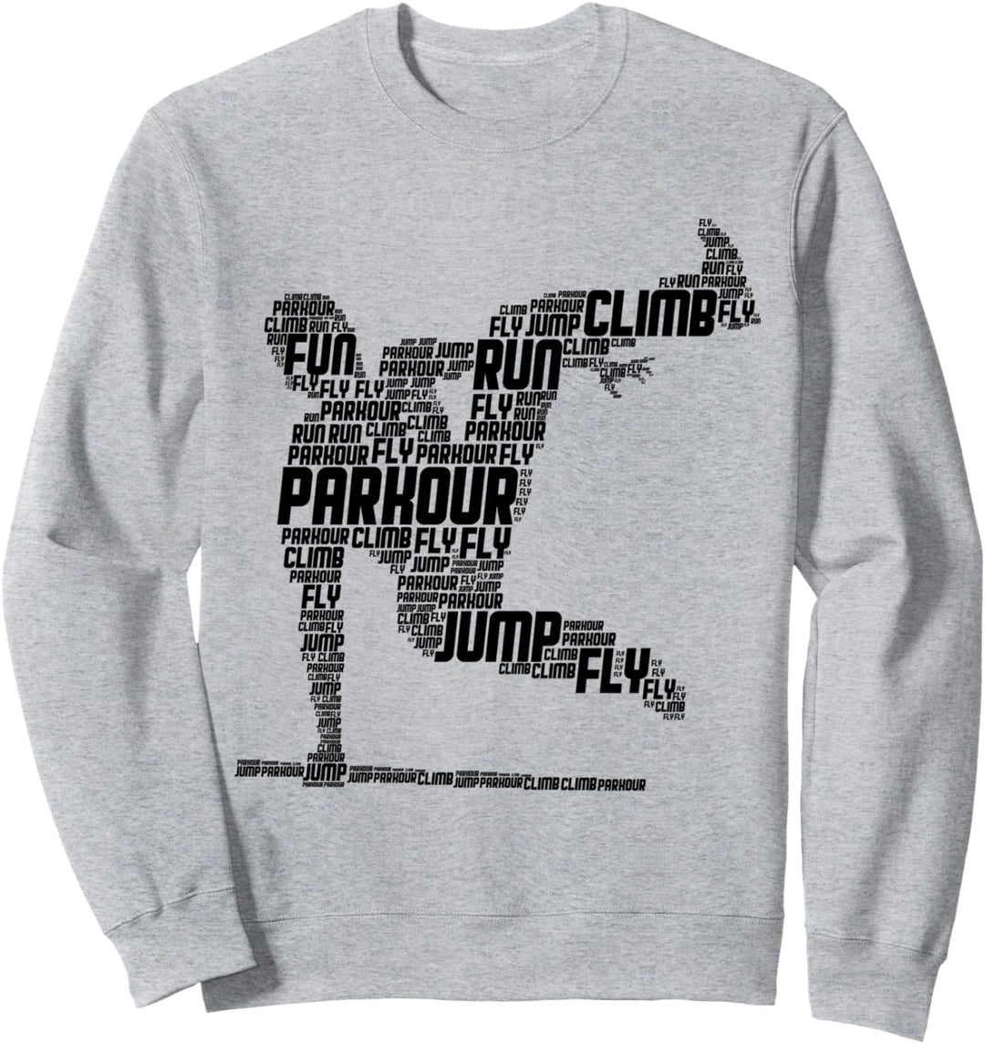 Parkour Parcouring Extremsportler Parcour Kinder & Jungen Sweatshirt