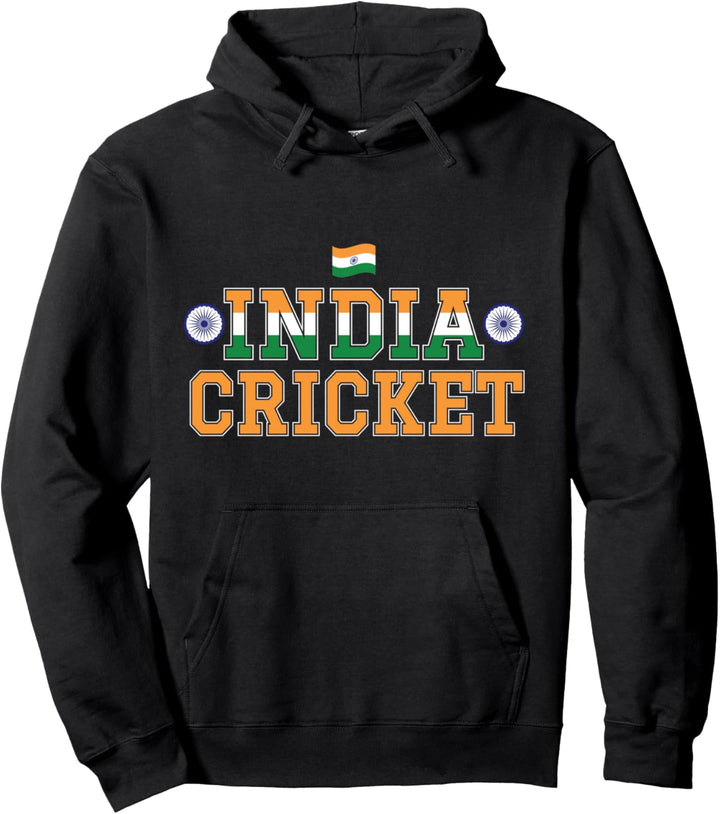 Indien Cricket Flagge Für indische Cricket Team Fans Pullover Hoodie