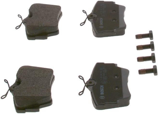 Bosch BP378 Bremsbeläge - Hinterachse - ECE-R90 Zertifizierung - vier Bremsbeläge pro Set
