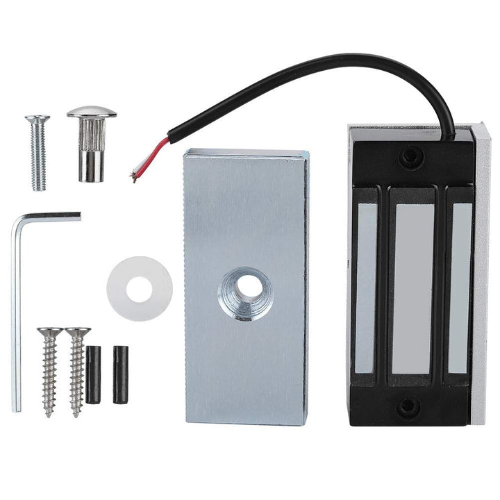Mini Elektromagnetische Magnetische Türschloss, 60 KG Power on Lock DC24V Zugangskontrolle Magnetven