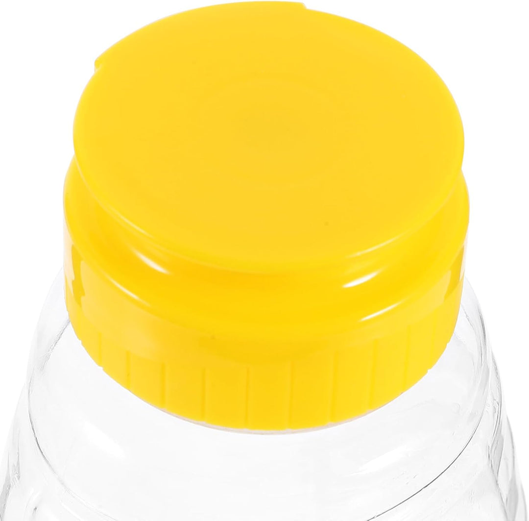Cabilock Honigspender Quetschflasche 16 Cm Transparent Kunststoff Mini Honiggläser Für Küche Haushal