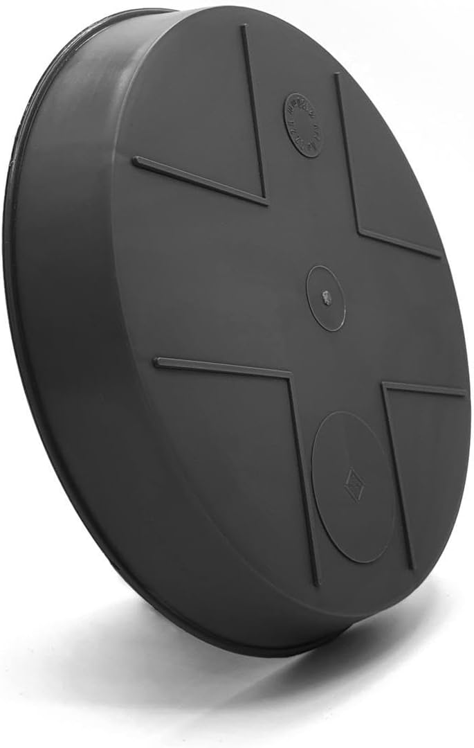 10er-Set Blumentopf-Untersetzer Rund aus Plastik 27 cm Durchmesser, Untertopf für Innen- und Aussenb